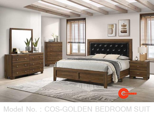 COS-GOLDEN BEDROOM SUITE